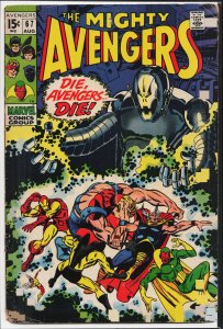 The Avengers #67 (1969) The Avengers