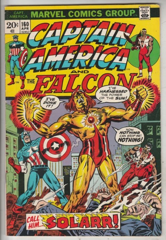Captain America #160 (Apr-73) VF/NM High-Grade Captain America