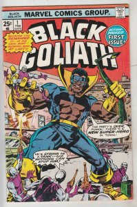 Black Goliath #1 (Feb-76) NM- High-Grade Black Goliath