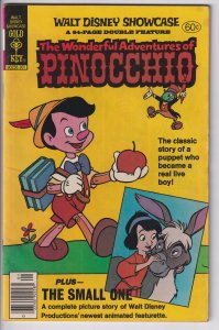 WALT DISNEY SHOWCASE #48 PINOCCHIO (Jan 1979) FN 6.0 off white to white