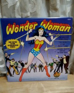 WONDER WOMAN Power Records vinyl record 1976