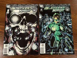 Blackest Night #1-8 Complete Series - Geoff Johns / Ivan Reis 2009 DC Comics