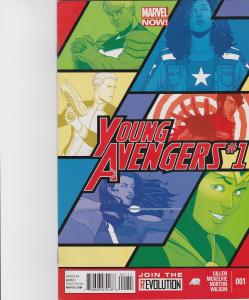 Young Avengers #1 Marvel Comics Now