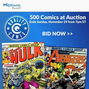 Quality Comix Auction Event #24