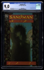 Sandman #8 CGC VF/NM 9.0 White Pages 1st Death!