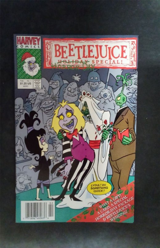 Beetlejuice Horror Day Special 1992 harvey Comic Book