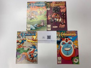 4 Excalibur MARVEL COMICS #12 13 14 15 24 KM4