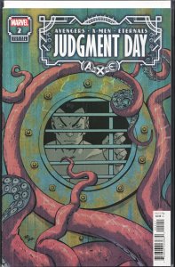 A.X.E.: Judgment Day #2 Reilly Cover (2022) The Eternals