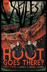 X-Files: Case Files - Hoot Goes There? 2-B J.J. Lendl Cover VF/NM