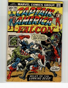 Captain America #166 (1973) Captain America and the Falcon
