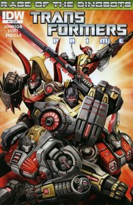 Transformers Prime, The: Rage of the Dinobots #1A VF/NM ; IDW