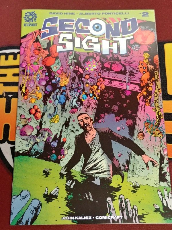 Second Sight (2016 Aftershock) #1-6 (1,2,3,4,5,6) David Hine Alberto Ponticelli 