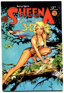 Sheena Queen of The Jungle 3-D #1  1985 - Blackthorn  -VF/NM - Comic Book