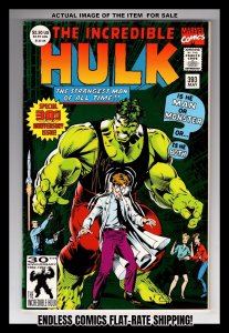 The Incredible Hulk #393 (1992) Green Foil Homage Cover! Dale Keown! / EBI#3