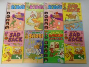 Bronze age Harvey Sad Sack comic lot 40 different avg 5.0 VG FN