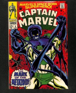 Captain Marvel (1968) #5