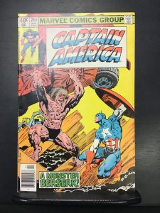 Captain America #244 Newsstand Edition (1980) nm