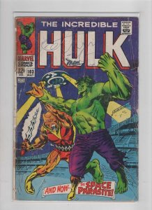 The Incredible Hulk #103 (1968)