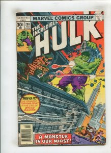 HULK #208 (6.0) A MONSTER IN OUR MIDST!! 1977