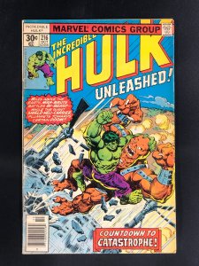 The Incredible Hulk #216 (1977)