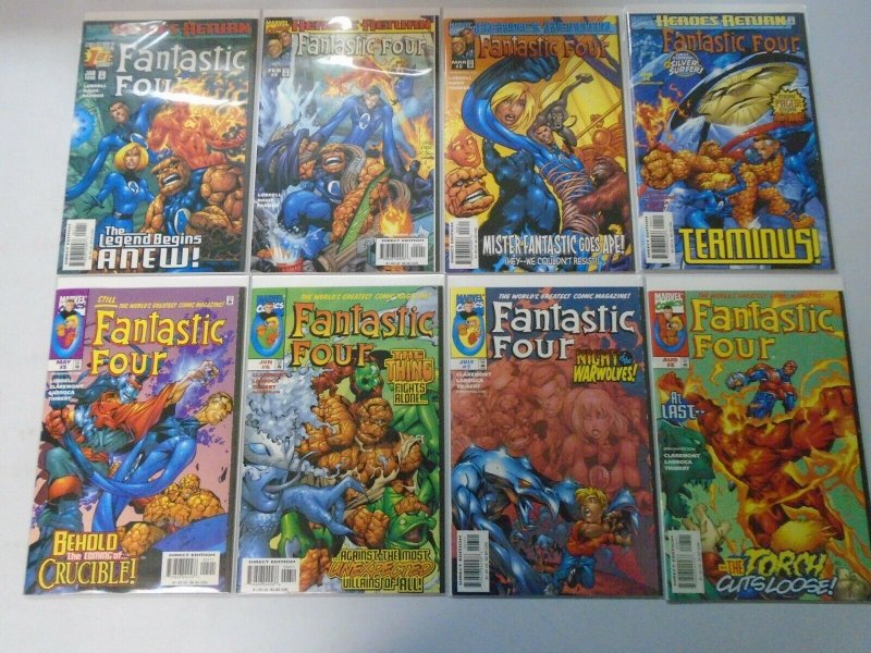 Fantastic Four lot 26 different from #1-41 avg. 8.0 VF (1998-2001 3rd Series)