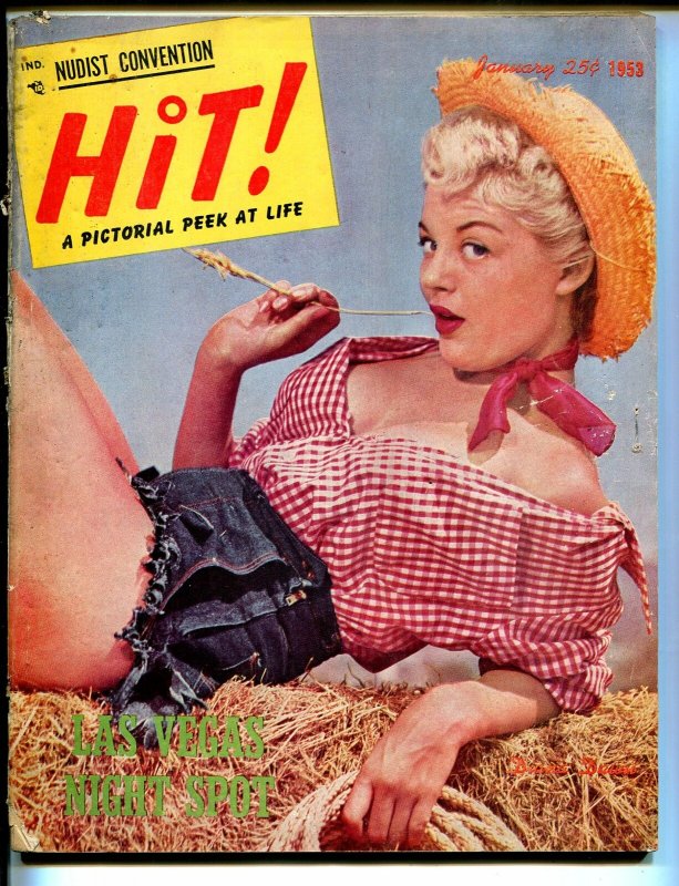 Hit! 1/1953-Diana Dawn-Pinky Lee--pin-ups-cheesecake-exploitation-G/VG