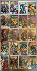 Age of Apocalypse Lot of 20 - Astonishing X Men Amazing Factor X Weapon X #1-4