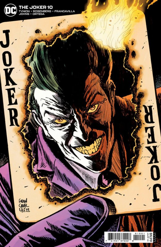 JOKER #10 CVR B FRANCESCO FRANCAVILLA VAR 