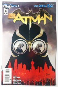 Batman #4 (9.4, 2012) 2nd cameo app of The Court of Owls