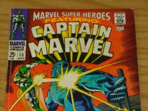 Marvel Super-Heroes #13 first appearance of Carol Danvers (later Captain Marvel)