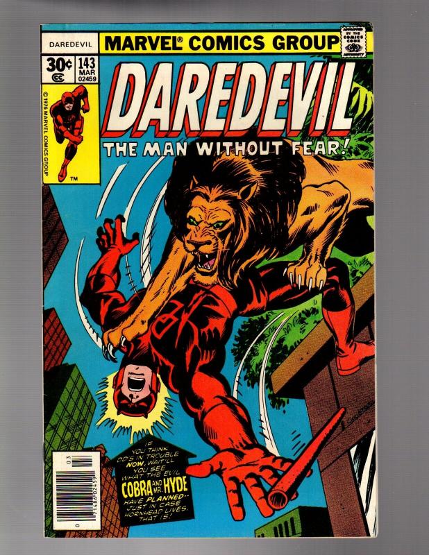 DAREDEVIL 143 VERY GOOD PLUS March 1977