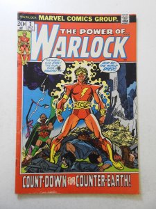 Warlock #2 (1972) VG Condition burns on fc