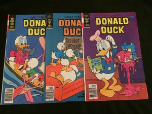 DONALD DUCK #203, 206, 211 