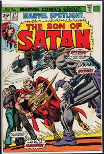Marvel Spotlight #17 (1974) Son of Satan