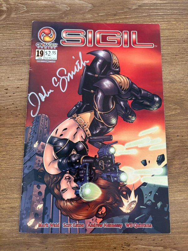 Sigil # 19 VF- Signed John C Smith Crossgen Comic Book 1st Print 5 J287