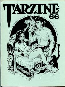 Tarzine #66 1988-Fanzine for collectors of Tarzan and ERB memorabilia-VF