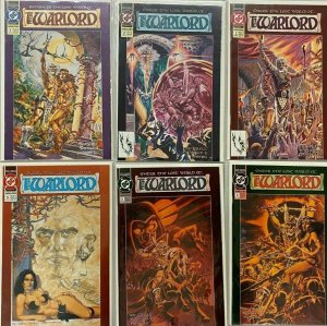 The Warlord set#1-6 8.0 VF (1992)