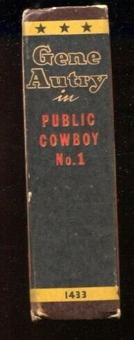 Gene Autry Public Cowboy #1 1938-Whitman-photo illustrated from film of same ...