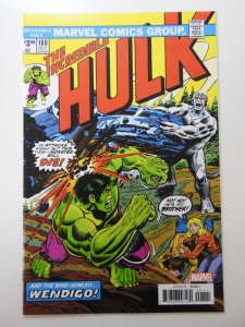 The Incredible Hulk #180 (2020) Representing The 1st Panel W/ Wolverine! NM!
