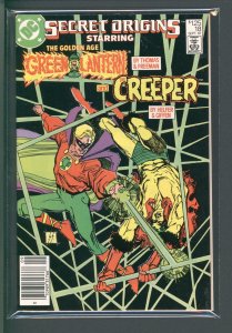 7BAP Uncirculated - Secret Origins #18 feat Green Lantern & The Creeper (1987)