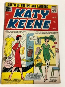 KATY KEENE 43 VG+ November 1958 Bill Woggon