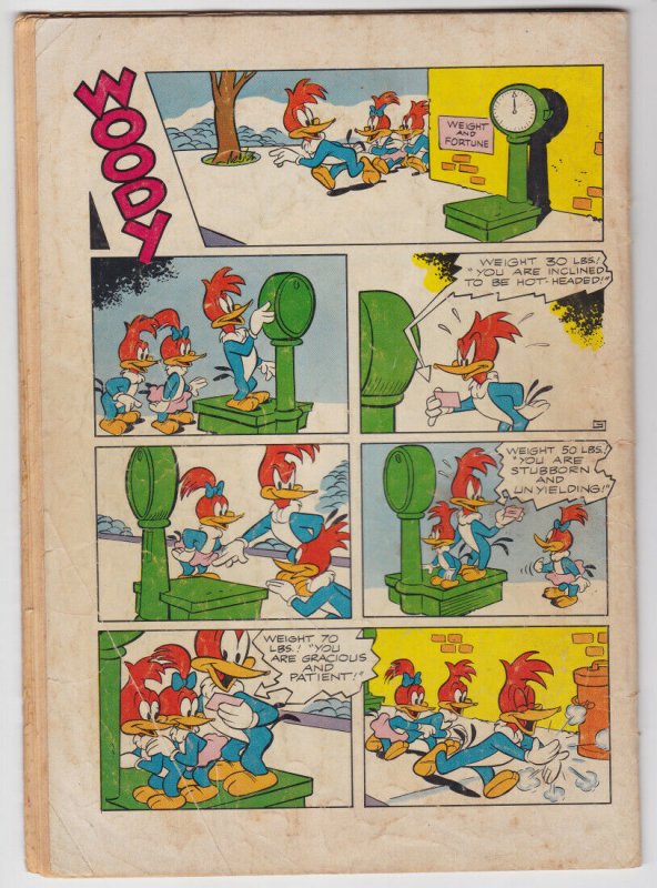 Woody Woodpecker #23 (Feb 1954) 2.0 GD Dell