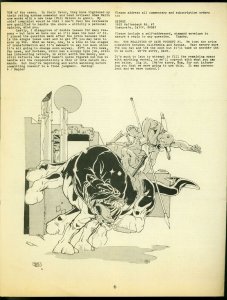 George Fanzine #7 1971- Newsletter format reviews- Rare VG