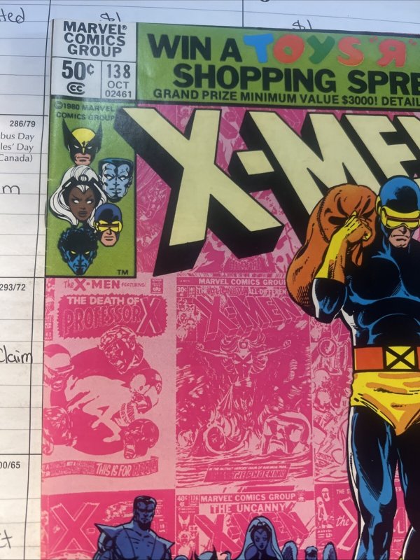 X-men #138 Claremont Byrne Bronze Age Marvel