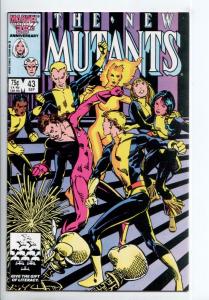 New Mutants #43 (Marvel, 1986) VF/NM