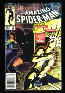 Amazing Spider-Man #256 VF 8.0 Newsstand Variant