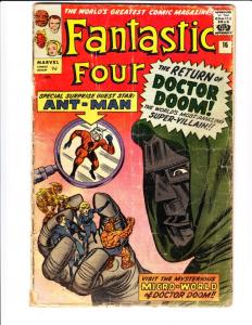 Fantastic Four British Variant #16 (Jul-63) GD- Affordable-Grade Fantastic Fo...