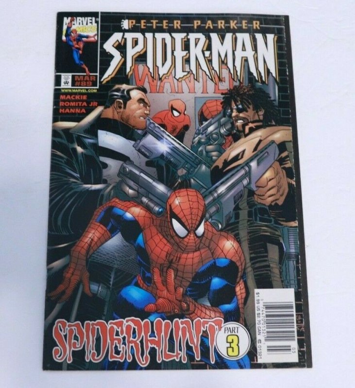 Marvel Comic Book Peter Parker Spider-Man #89 