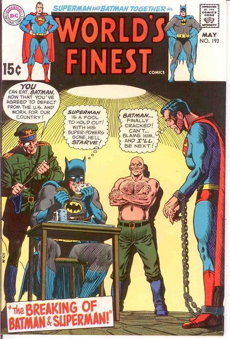 WORLDS FINEST 193 F-VF    May 1970 COMICS BOOK