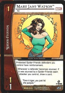 2004 Vs System Marvel - Web of Spider-Man - Mary Jane Watson